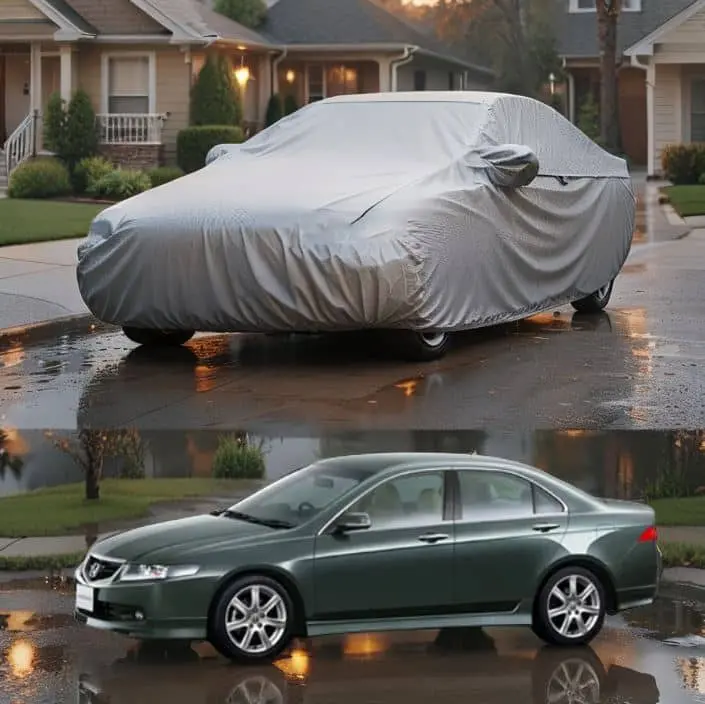 Honda Accord Maximus Non Woven Car Top Cover 2002 - 2007 - - Scratchproof And Waterproof - Without Belt 1