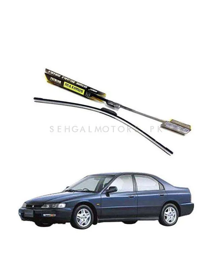 Honda Accord Maximus Premium Silicone Wiper Blades 1997 - 2018 1