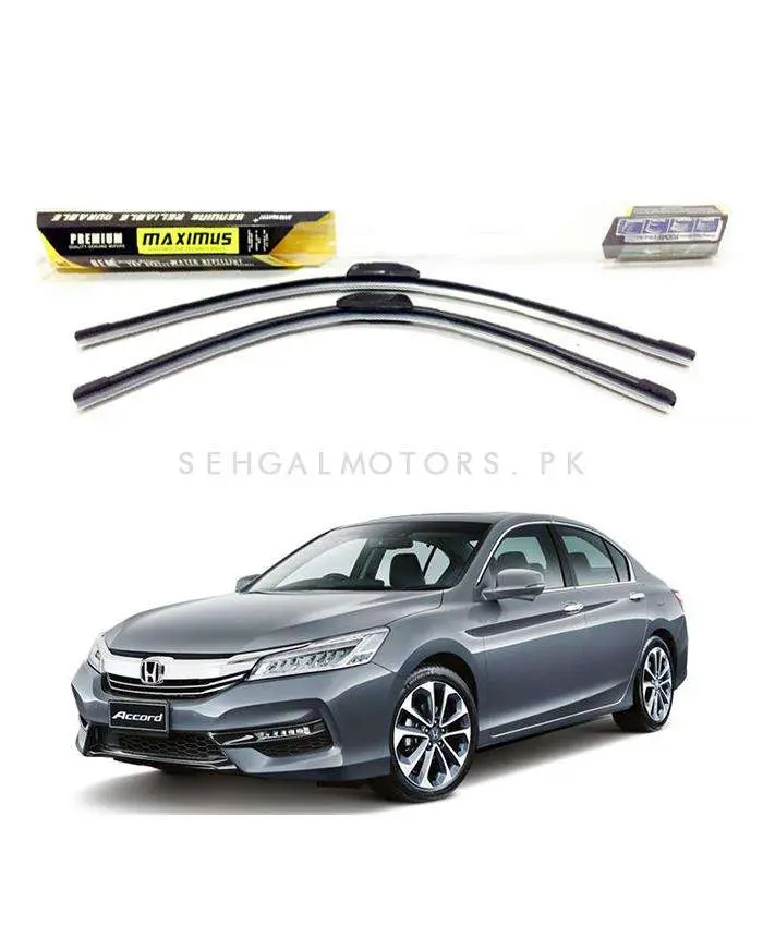 Honda Accord Maximus Premium Silicone Wiper Blades 2008 - 2012 1