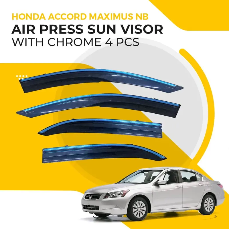 Honda Accord Nb Air Press Sun Visor With Chrome 2008 - 2012 1