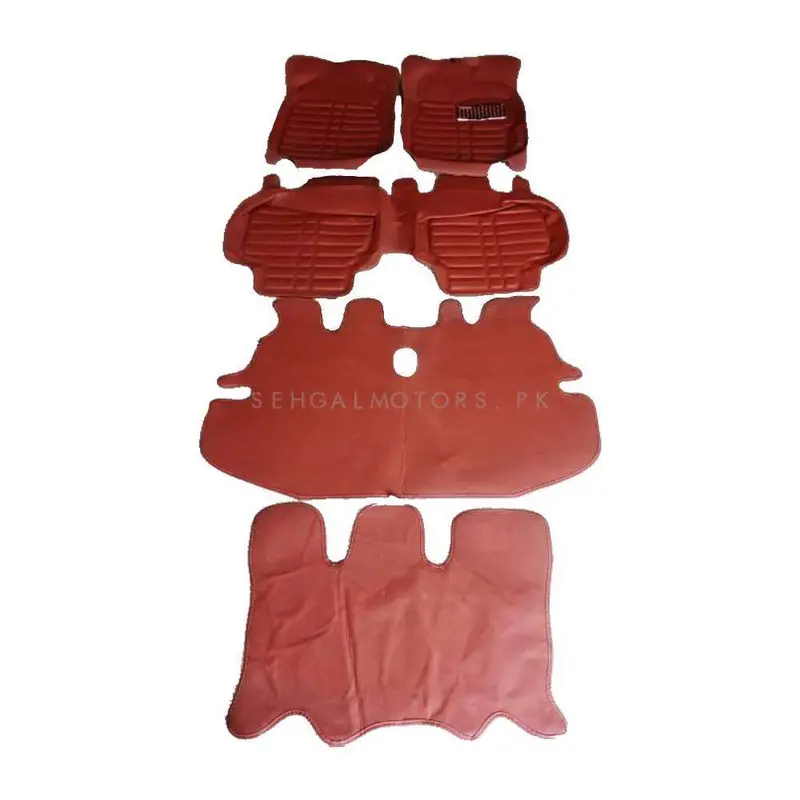 Honda Brv 5D Custom Floor Mat Brown 5 Pcs 2017 - 2025 2
