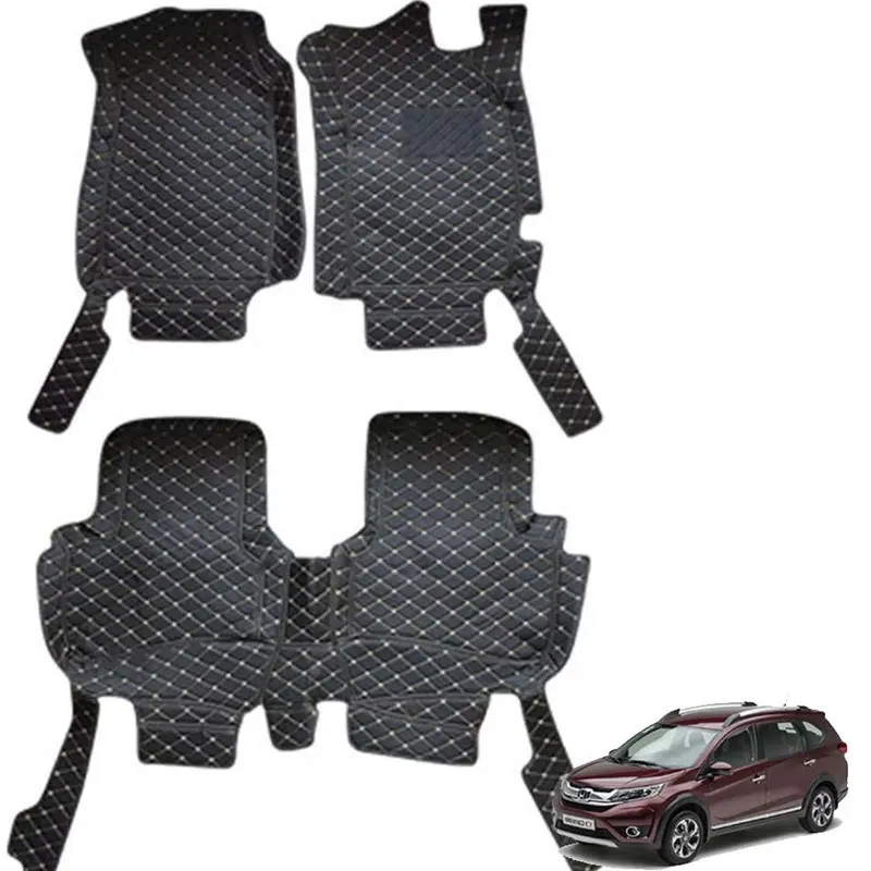 Honda Brv 7D Floor Mat Black With Black 5Pcs Model 2016-2021 1