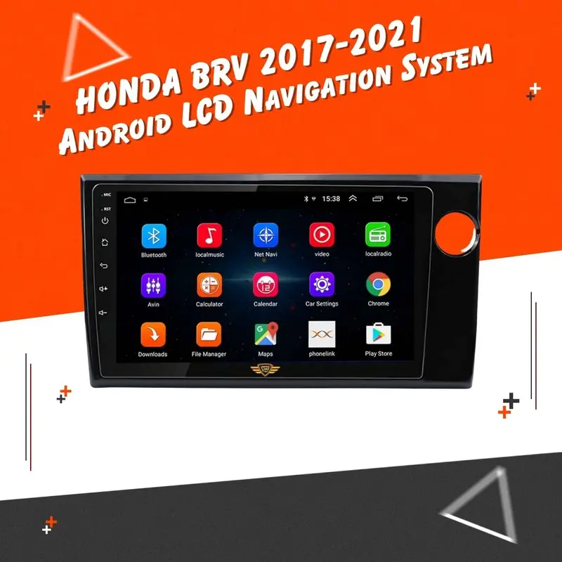 Honda Brv Android Lcd Black 9 Inches 2017 - 2025 1