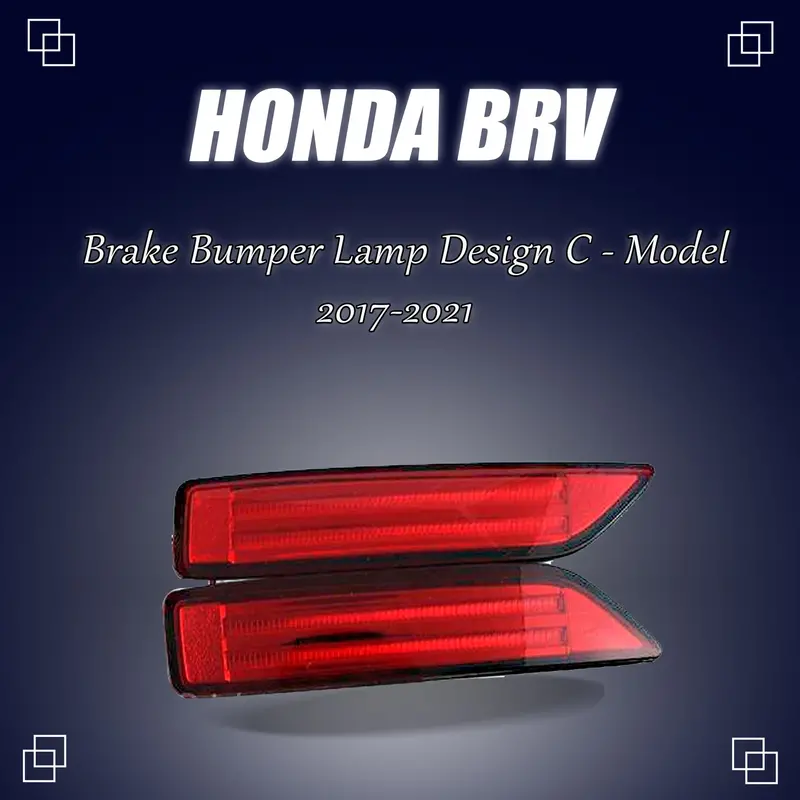 Honda Brv Back Bumper Third Brake Lamp Design C 2017 - 2025 1