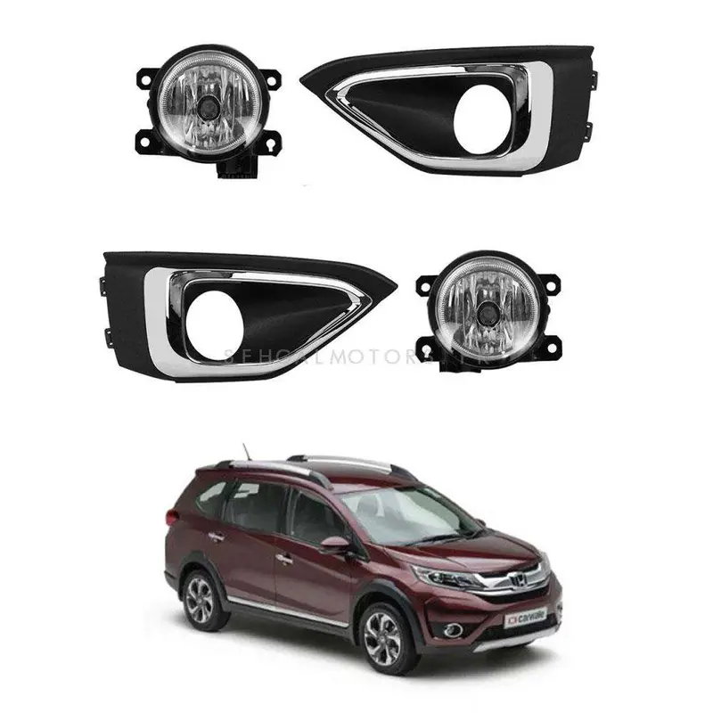 Honda Brv Dlaa Fog Lamps With Chrome Hd3054 2017 - 2025 - Brv Fog Lights 2