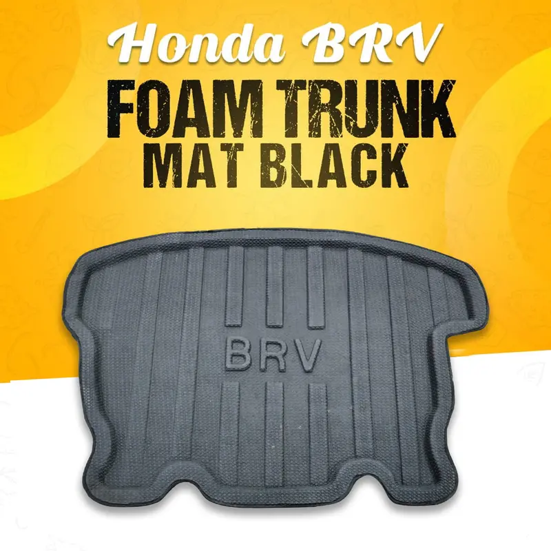 Honda Brv Foam Trunk Mat Mix Design 2017 - 2025 - Cargo Boot Liner Diggi Protection Tray Cover 1
