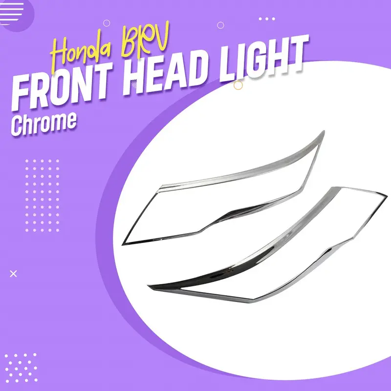 Honda Brv Front Head Light Chrome 2017 - 2025 1