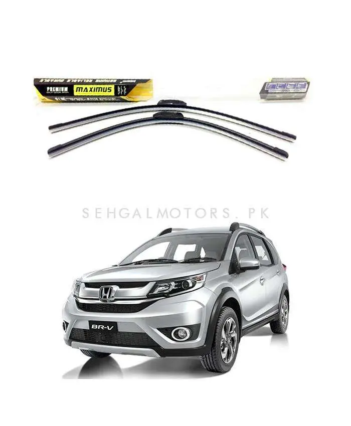 Honda Brv Maximus Premium Silicone Wiper Blades 2017 - 2025 1