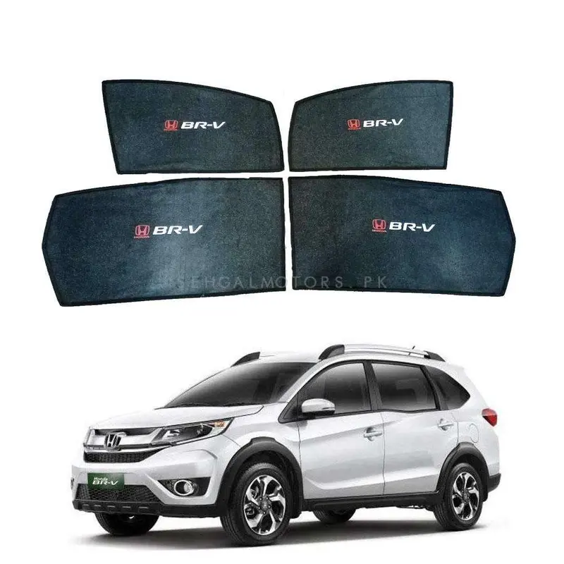 Honda Brv Side Sunshade With Logo 2017 - 2025 - Sun Shade | Parda 1