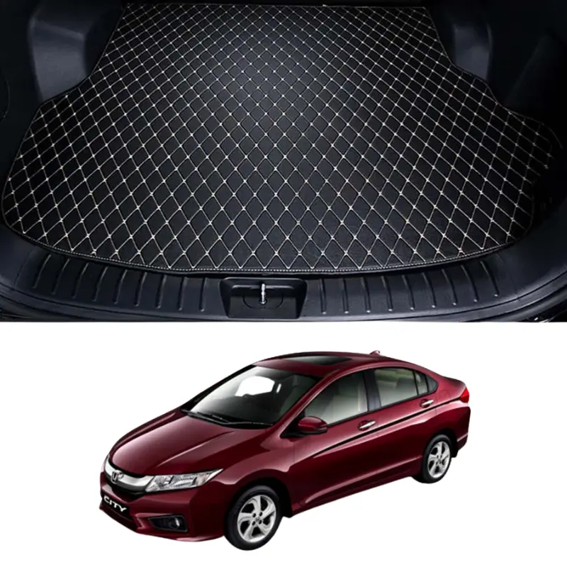 Honda City 7D Eco Trunk Mat Stitch Model 2009-2020 1