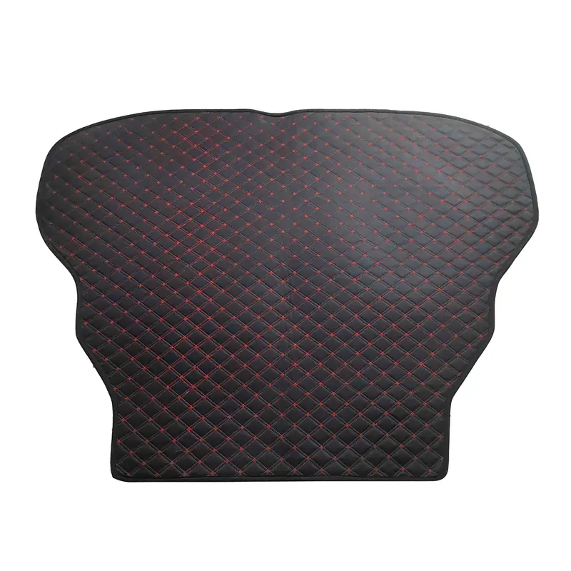 Honda City 7D Trunk Mat Mix Thread Tray Black 2008 - 2021 - Cargo Boot Liner Diggi Protection Tray Cover 2
