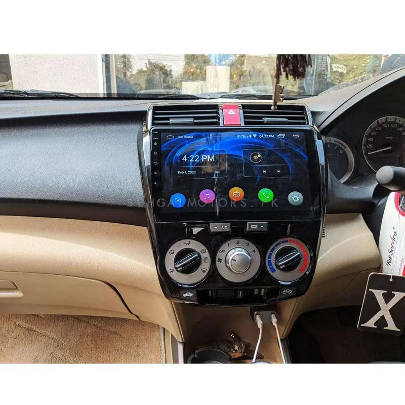 Honda City Android Lcd Glossy Black 10 Inches | 8Th Gen 2008 - 2021 2
