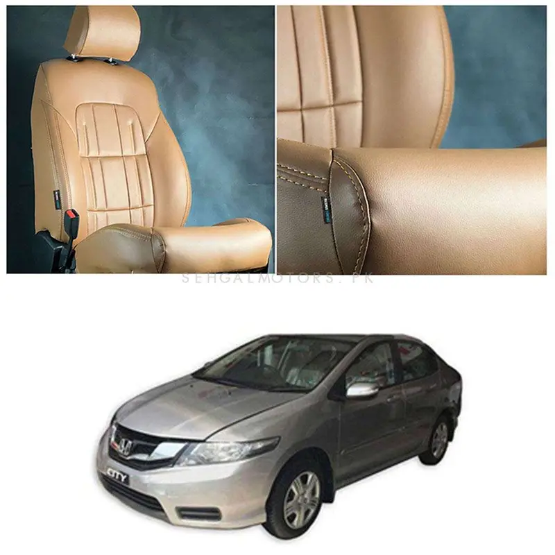 Honda City Audi Style Brown Brown Seat Covers 2008 - 2021 1