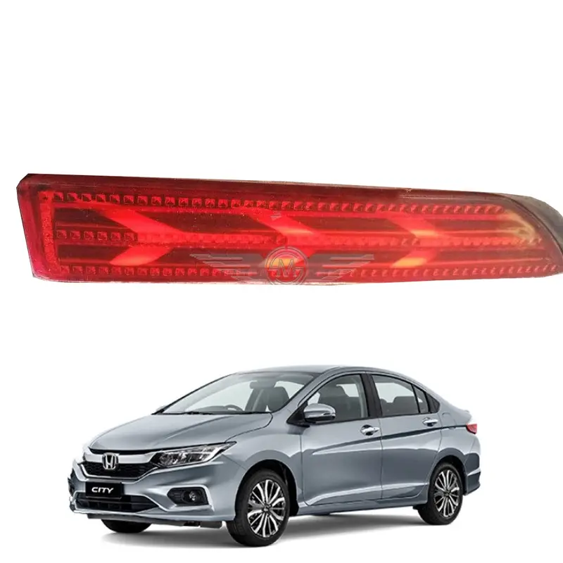 Honda City Back Bumper Reflector With Led Arrow Style Model 2009-2021 1