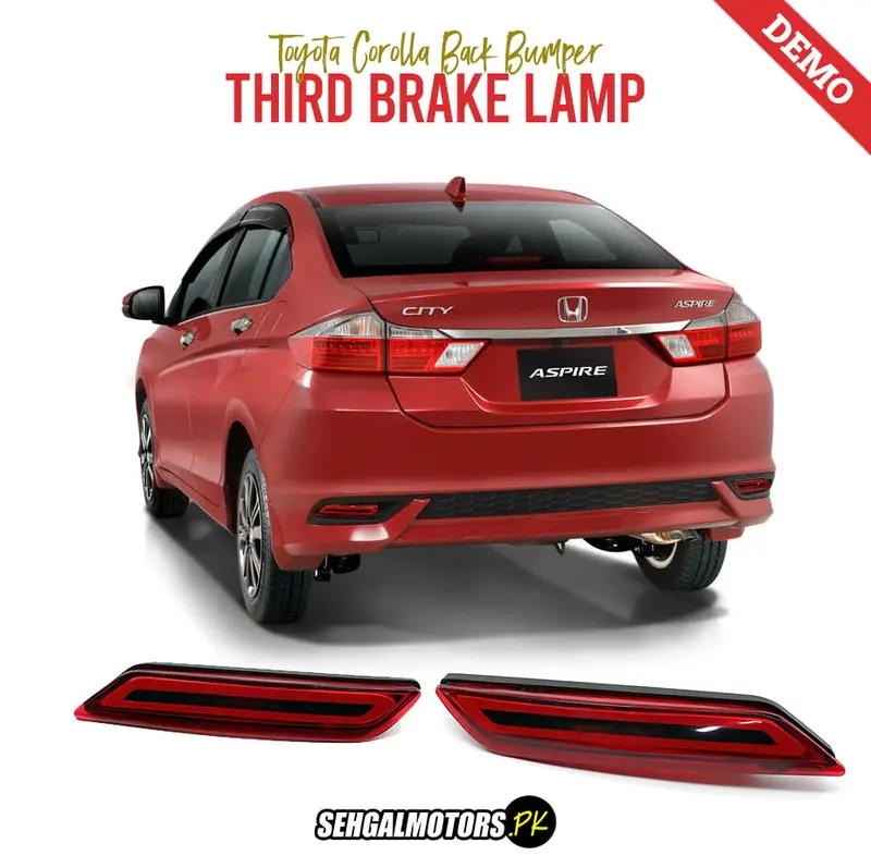 Honda City Back Bumper Third Brake Lamp Design A 2021 - 2025 - - (Bl101) 1