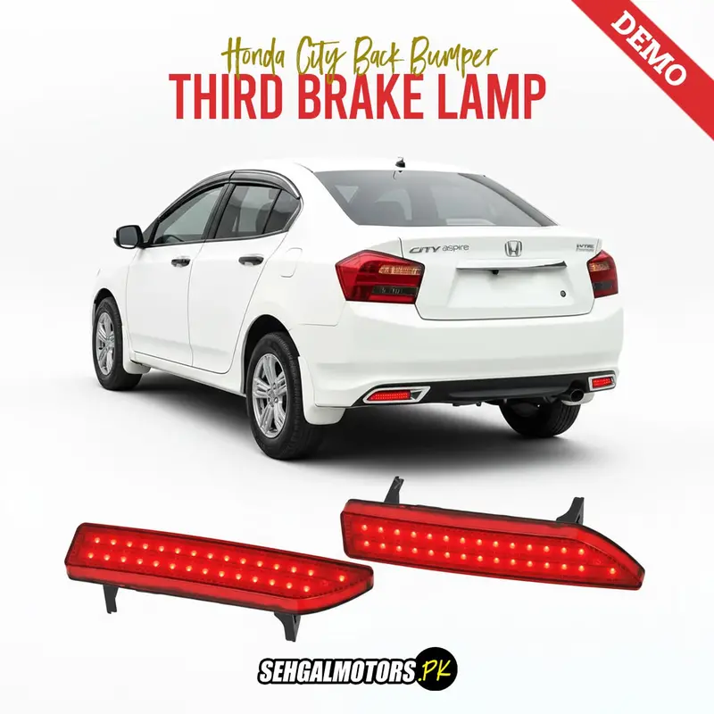 Honda City Back Bumper Third Brake Lamp Designb (Bl-025) 2015 - 2021 1