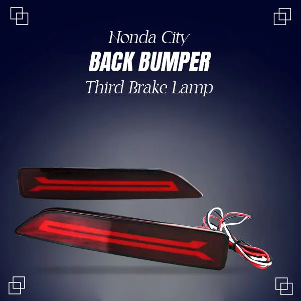 Honda City Back Bumper Third Brake Lamp Version 1 2021 - 2025 1