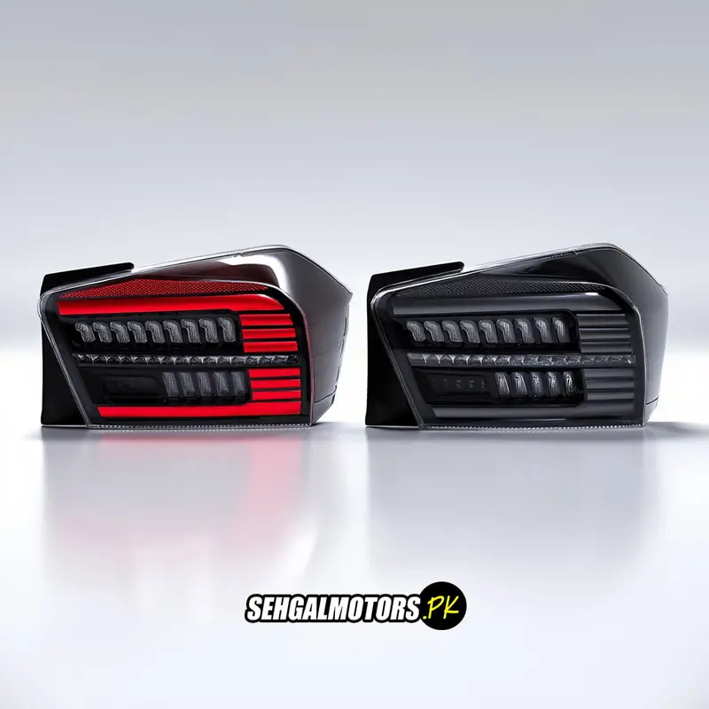 Honda City Back Lamps Light Smoke 2008 - 2021 2