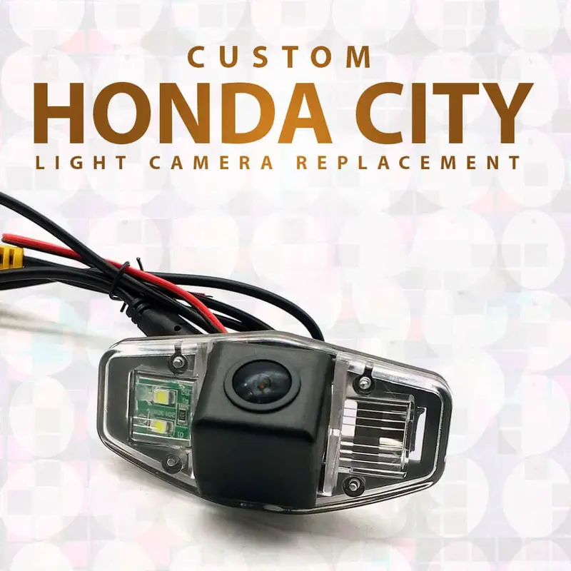 Honda City Custom Reverse Camera Light Replacement 2008 - 2021 1