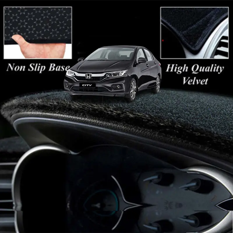 Honda City Dashboard Mat Velvet Model 2009-2021 1