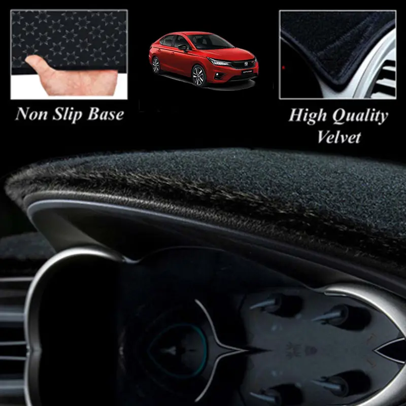 Honda City Dashboard Mat Velvet Model 2021-2022 1