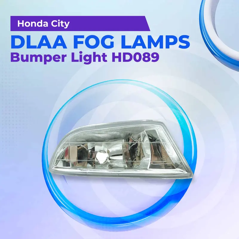 Honda City Dlaa Fog Lamps Bumper Light Hd089 2003 - 2006 1