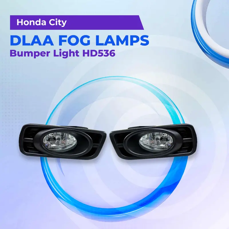 Honda City Dlaa Fog Lamps Bumper Light Hd536 2015 - 2021 1