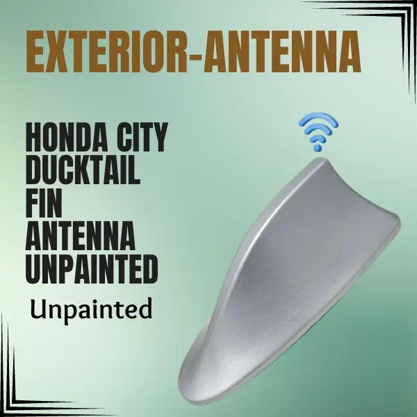 Honda City Ducktail Fin Antenna Unpainted 1