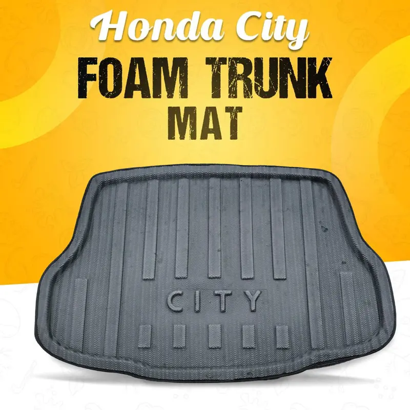 Honda City Foam Trunk Mat Mix Design 2021 - 2025 1