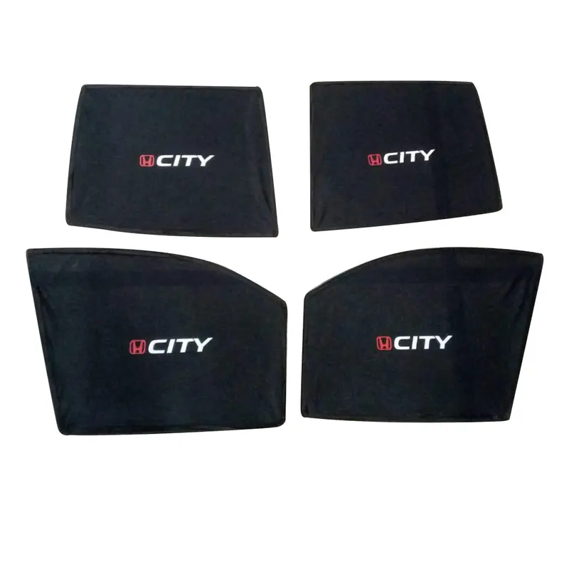 Honda City Foldable & Flexible Sunshade With Logo 1997 - 2003 - Side Sun Shade 1
