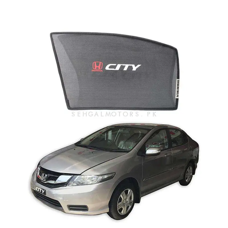 Honda City Foldable & Flexible Sunshade With Logo 2008 - 2021 - Side Sun Shade 1