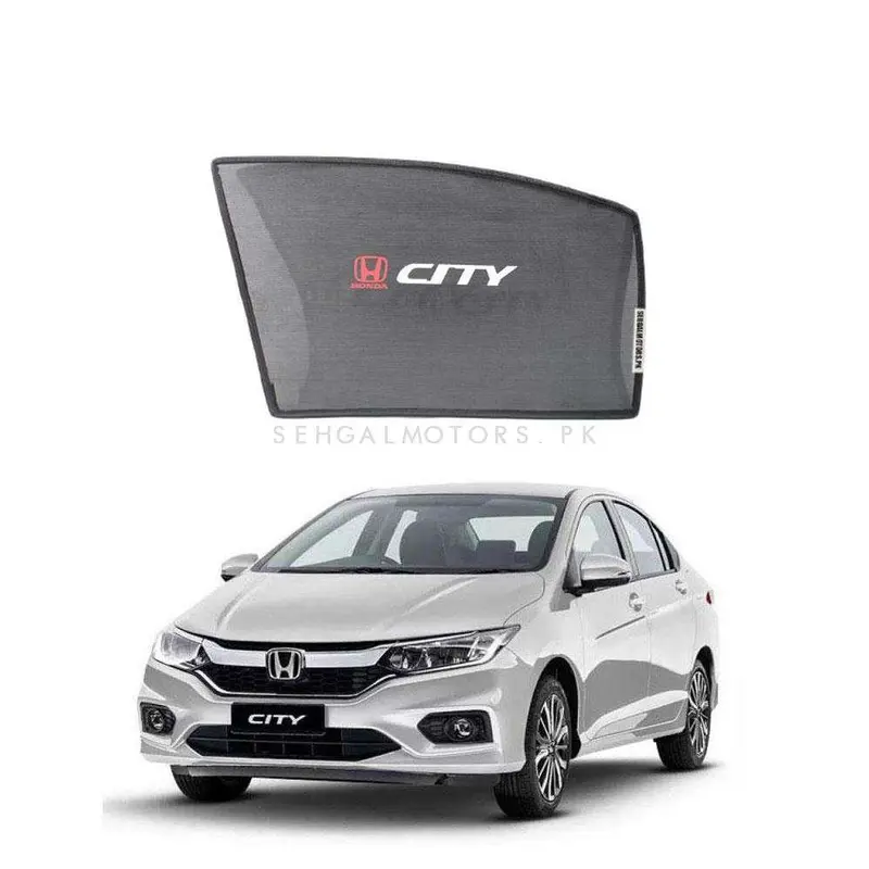 Honda City Foldable & Flexible Sunshade With Logo 2021 - 2025 1