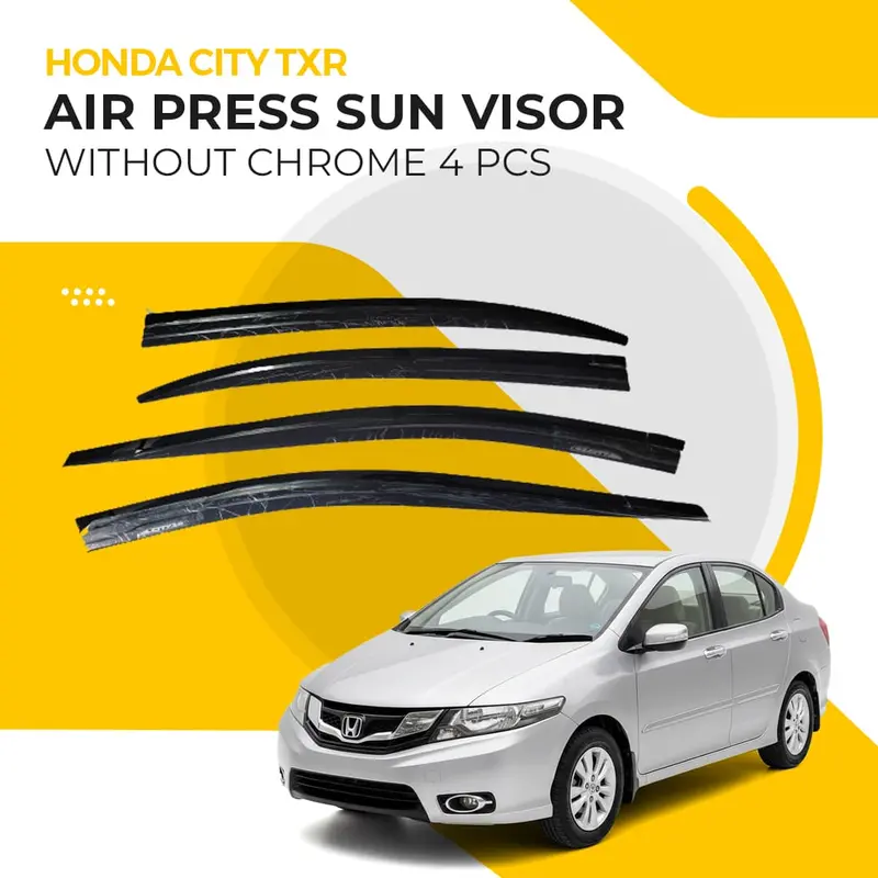 Honda City Maximus Txr Air Press Sun Visor Without Chrome 2009 - 2021 1