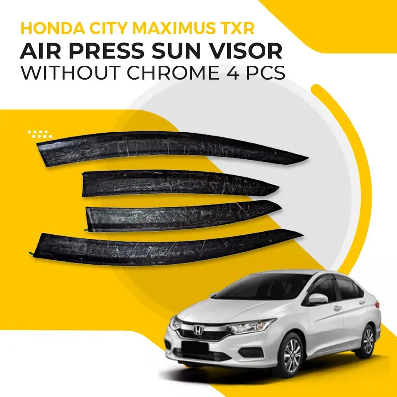 Honda City Maximus Txr Air Press Sun Visor Without Chrome 2021 - 2025 1
