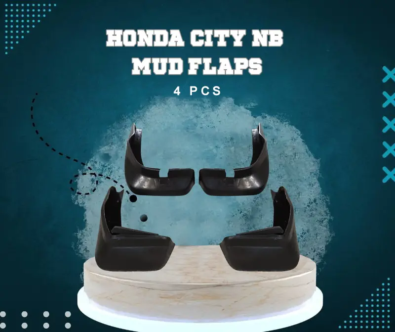 Honda City Mud Flaps 4 Pcs 2006 - 2008 - Car Mudguard | Fender Mud Flaps | Splash Guards 1