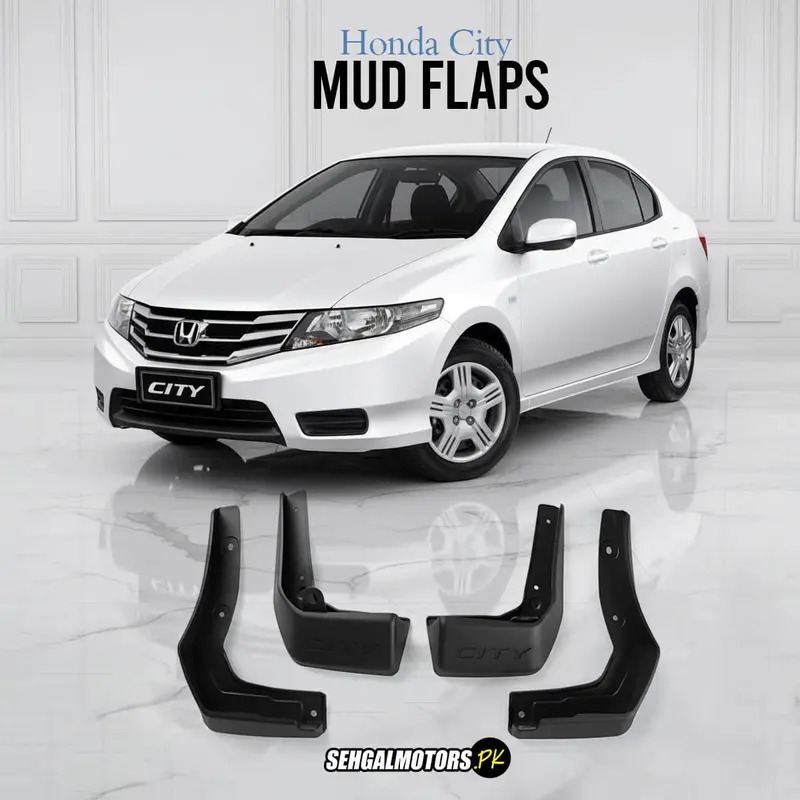 Honda City Mud Flaps 4 Pcs 2017 - 2021 1