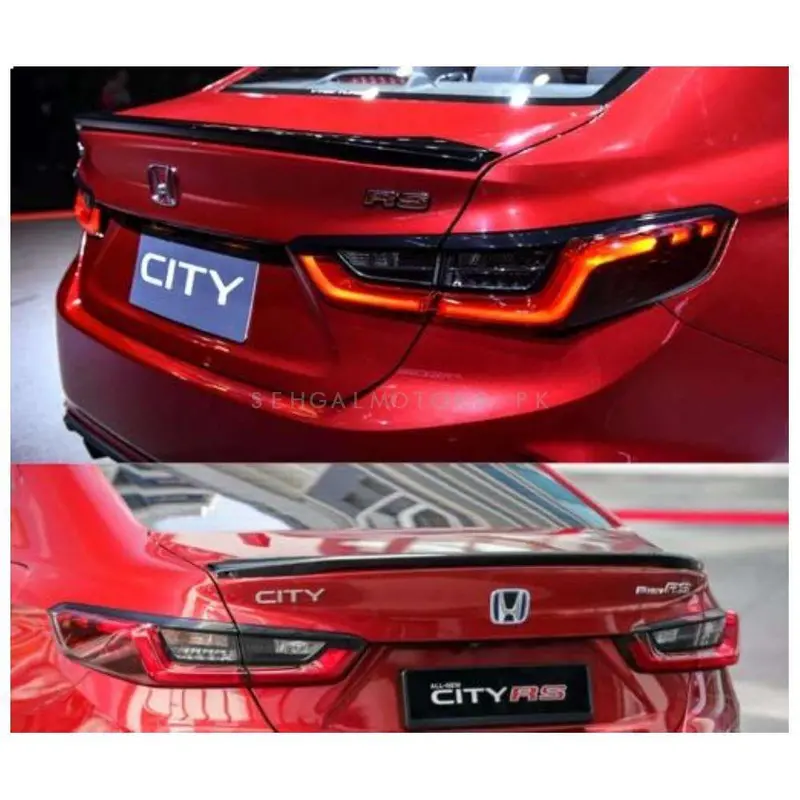 Honda City Rear Trunk Spoiler Unpainted Style A 2021-2025 1