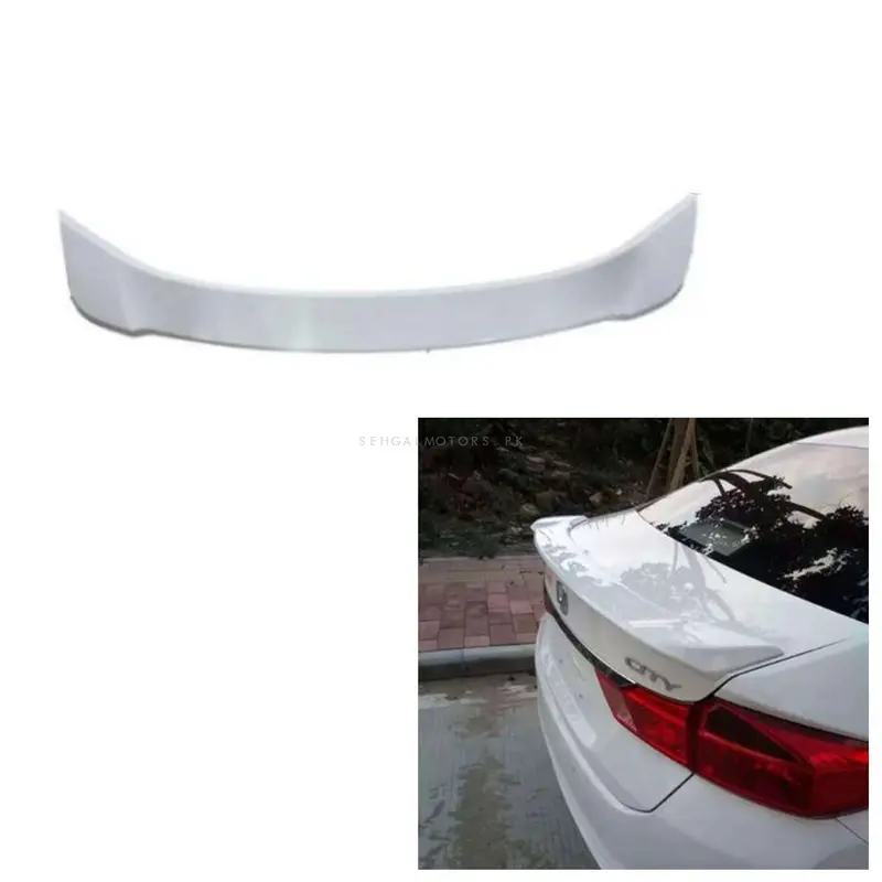 Honda City Rear Trunk Spoiler Unpainted Style B 1