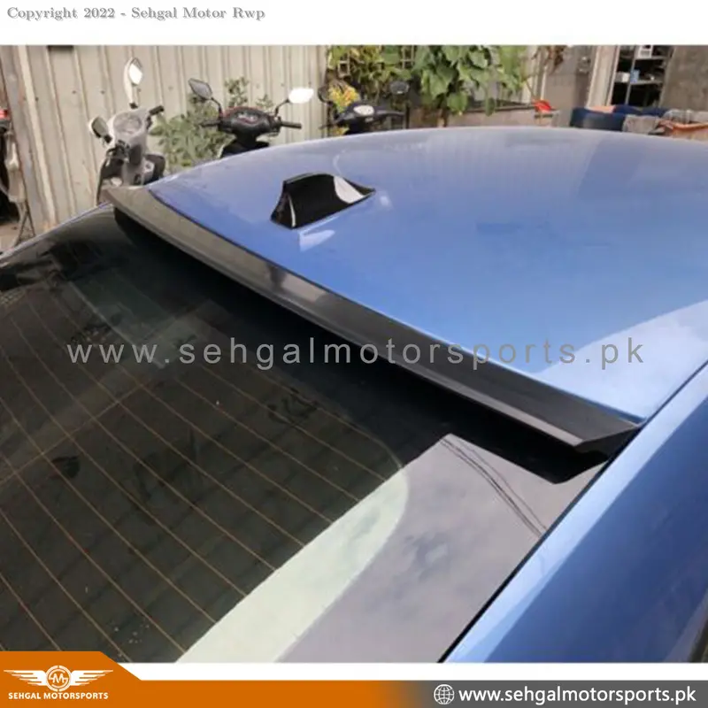Honda City Roof Spoiler Unpainted (Fiber) Model 2022-2023 1