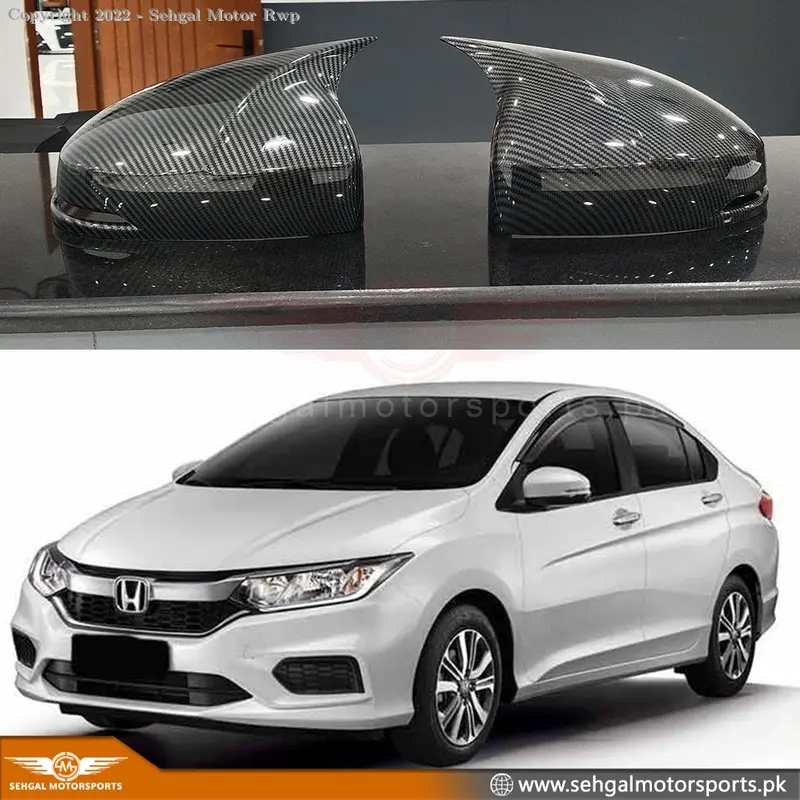 Honda City Side Mirror Cover Batman Style (Pair) Model 2022-2024 1