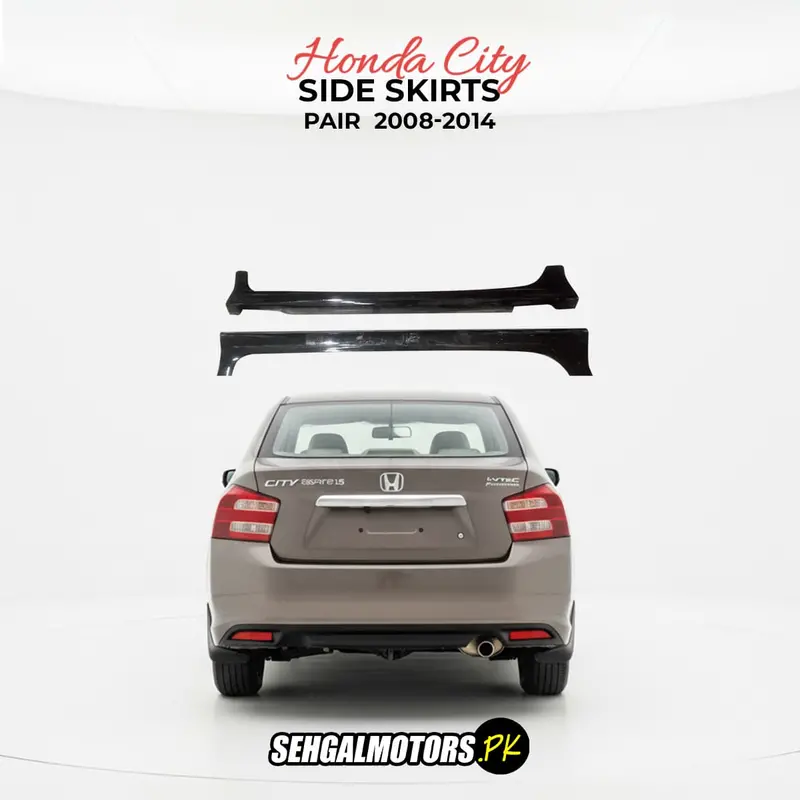 Honda City Side Skirts Pair 2008 - 2014 1