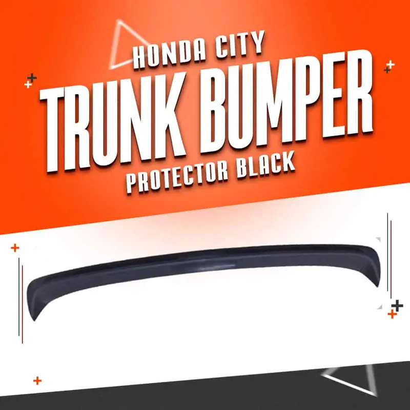 Honda City Trunk Bumper Protector Black Ma001396 2017 - 2021 1