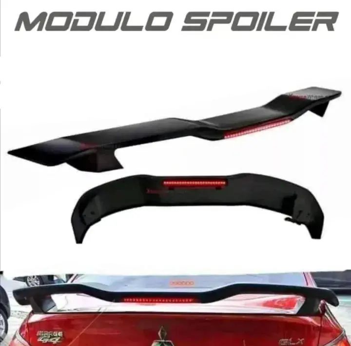 Honda City Trunk Spoiler Modulo Style With Led (Abs) Model 2009-2021 1