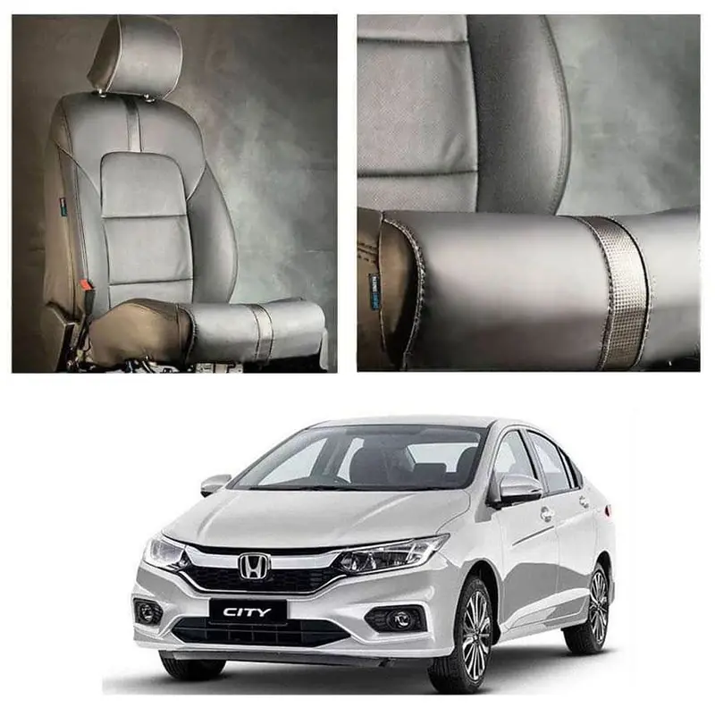 Honda City Type R Black Black Seat Covers 2021 - 2025 1