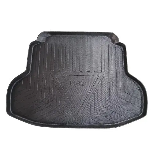 Honda Civic 5D Tpe Trunk Mat Black 2016 - 2021 - Cargo Boot Liner Diggi Protection Tray Cover 2