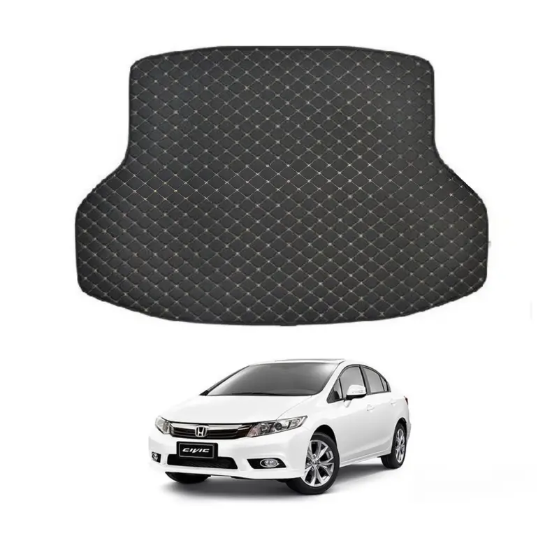 Honda Civic 7D Eco Trunk Mat Stitch Model 2012-2016 1