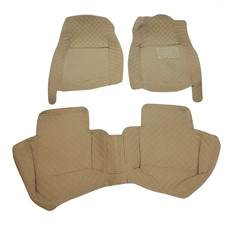 Honda Civic 7D Floor Mats - Beige - 3 Pcs Set 2022 - 2025 2