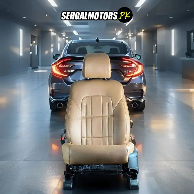 Honda Civic Audi Style Brown Brown Seat Covers 2016 - 2021 1