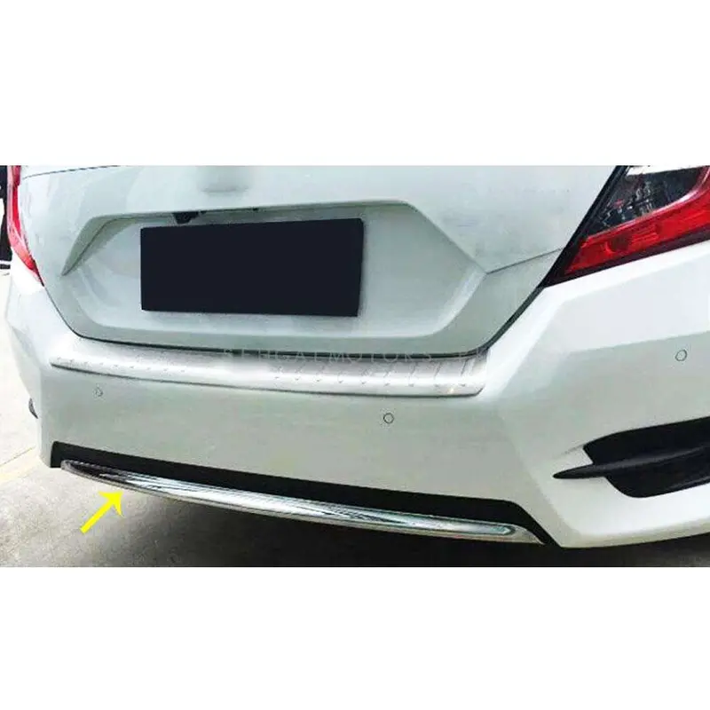 Honda Civic Back Lid Chrome Garnish Style 2 2016 - 2021 - Ma00920 2