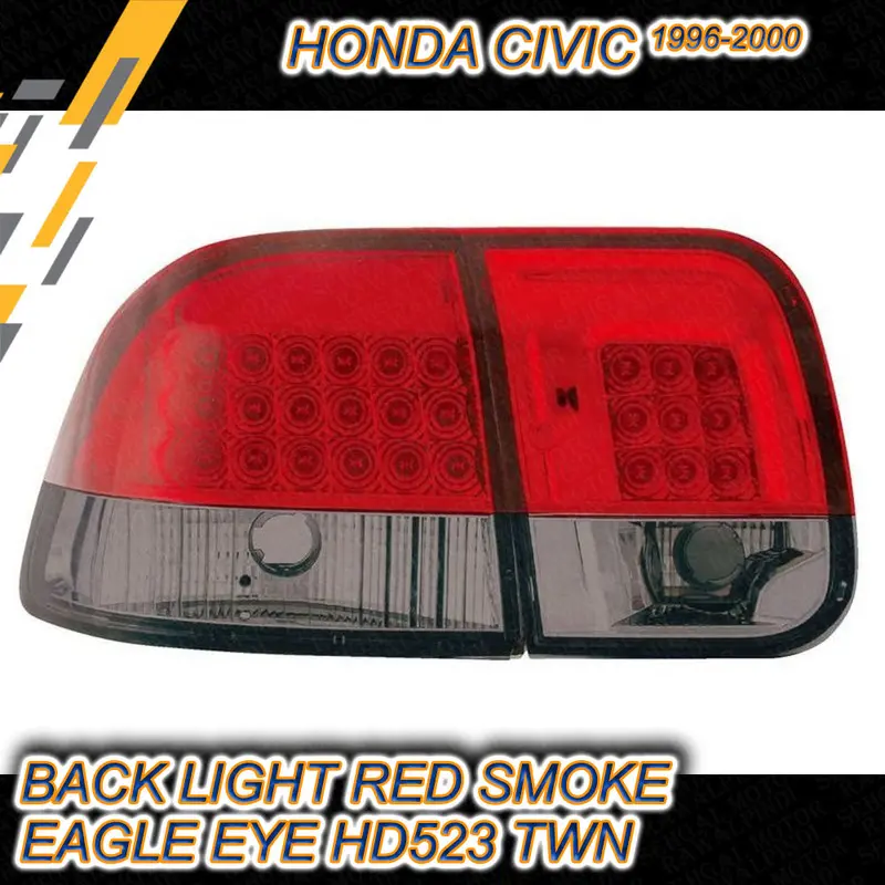 Honda Civic Back Light Led Red Smoke Taiwan Model 1996-2000 1